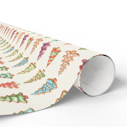 Tree - mendously Tasty – Christmas Cookie Tree Wrapping Paper