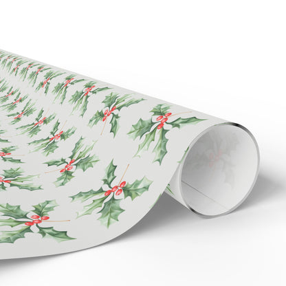 Holly Jolly Snaps – Classic Christmas Berry Wrapping Paper