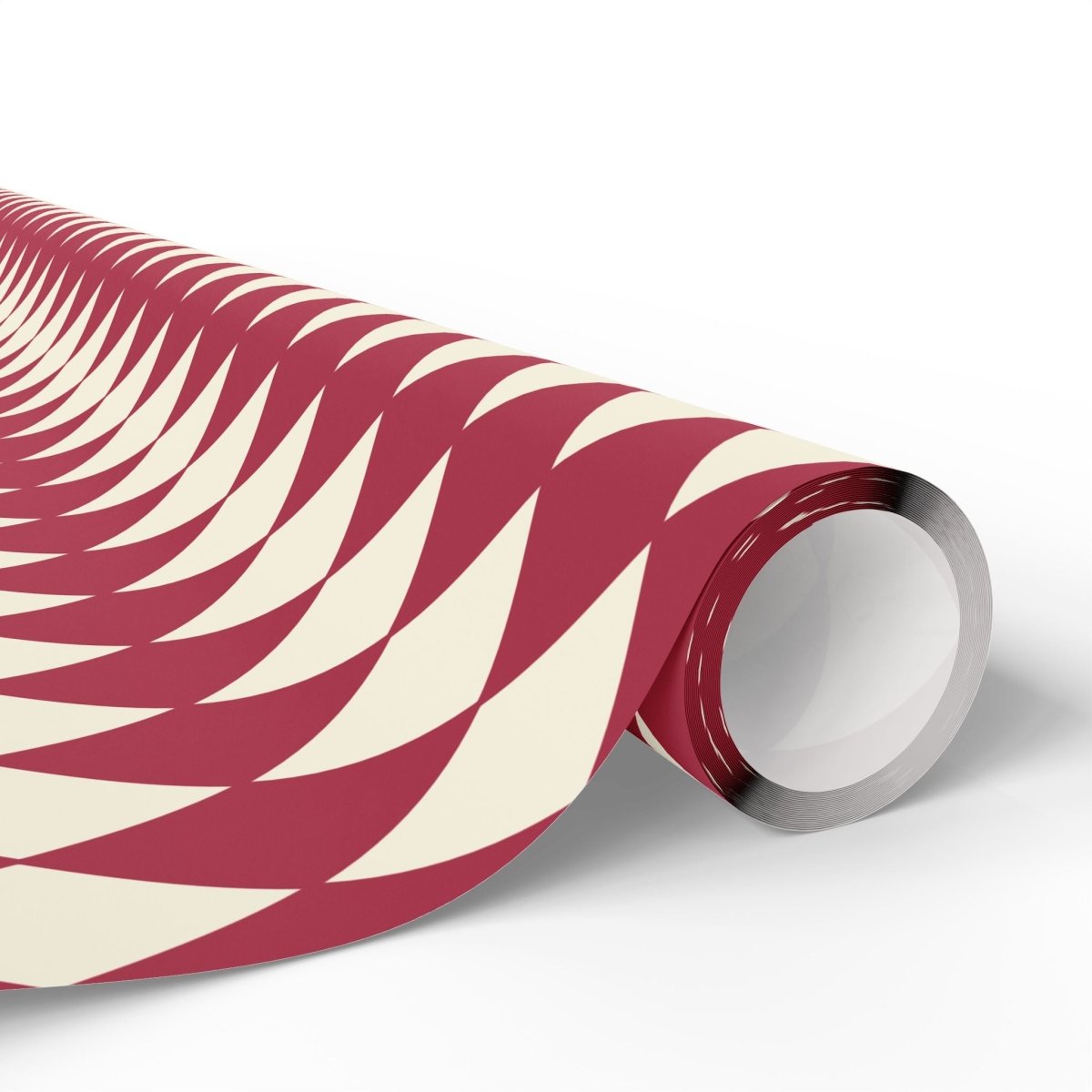 Crimson Harlequin Charm – Classic Diamond Wrapping Paper