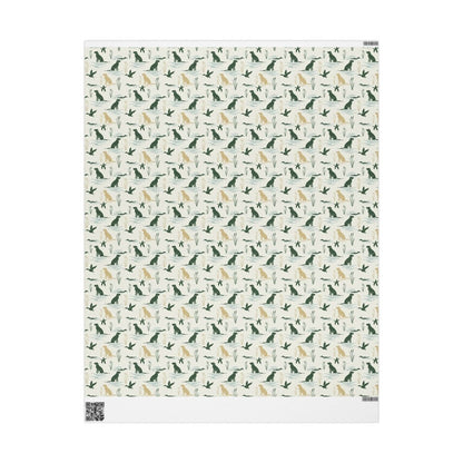 Marshland Mornings – Hunting Lab Wrapping Paper