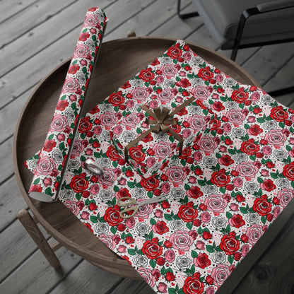 Romantic Floral Wrapping Paper