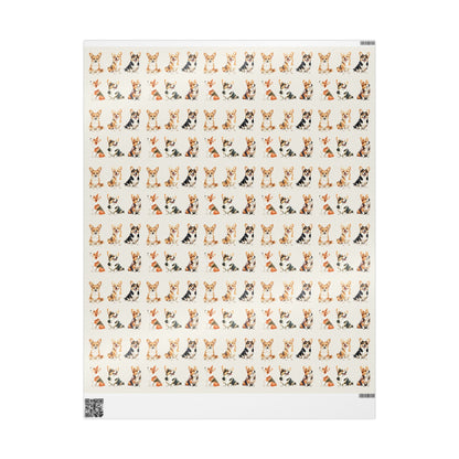 Corgi Wrapping Paper Rolls