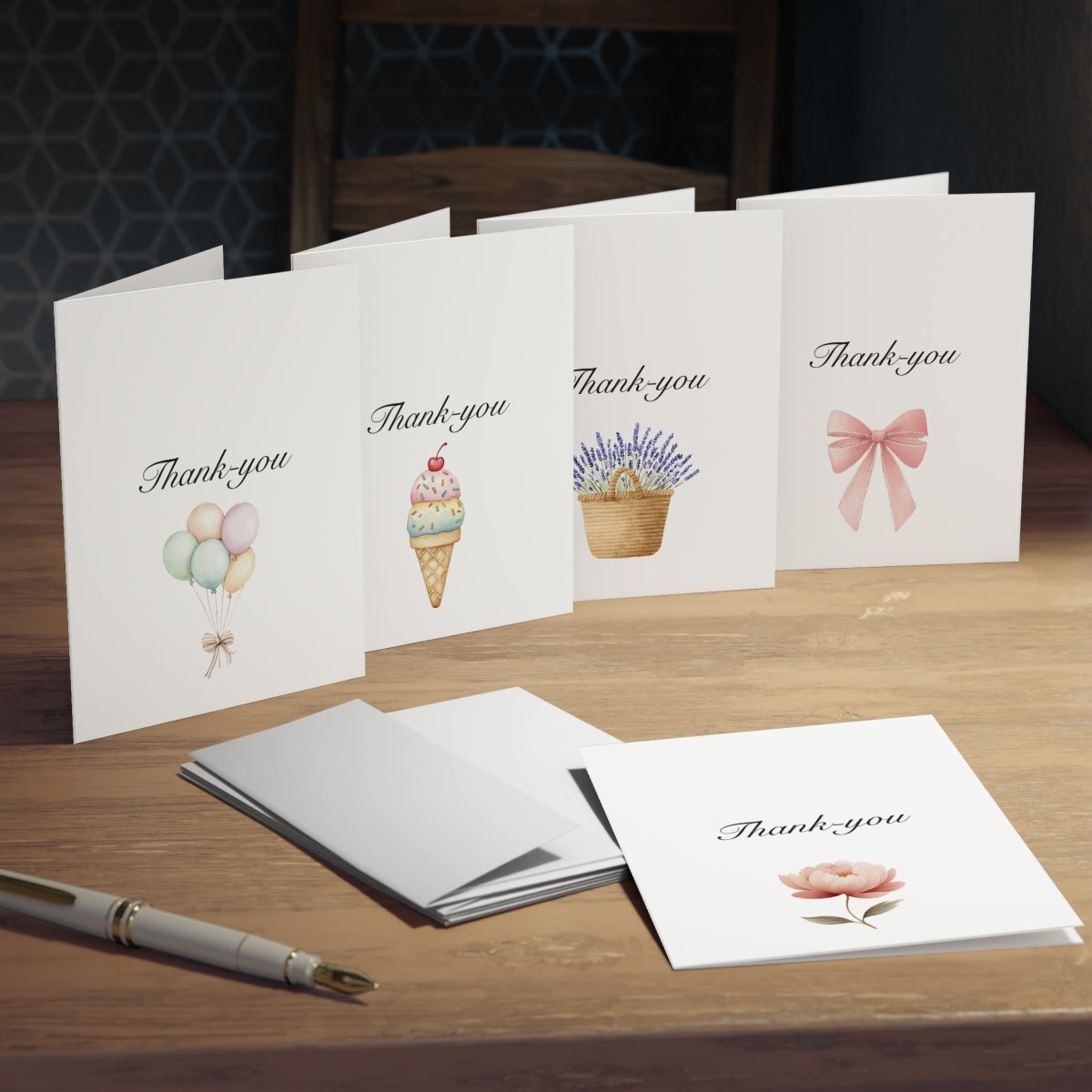 Thank You Cards – 25 Pack | Blank Inside