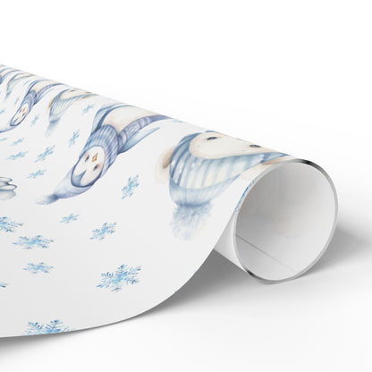 Animal Winter Friends Wrapping Papers