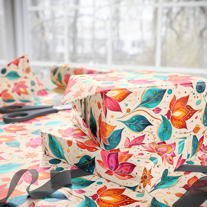 Diwali Pink Festival Wrapping Papers