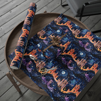 Fairytale Castle & Moon Gift Wrap