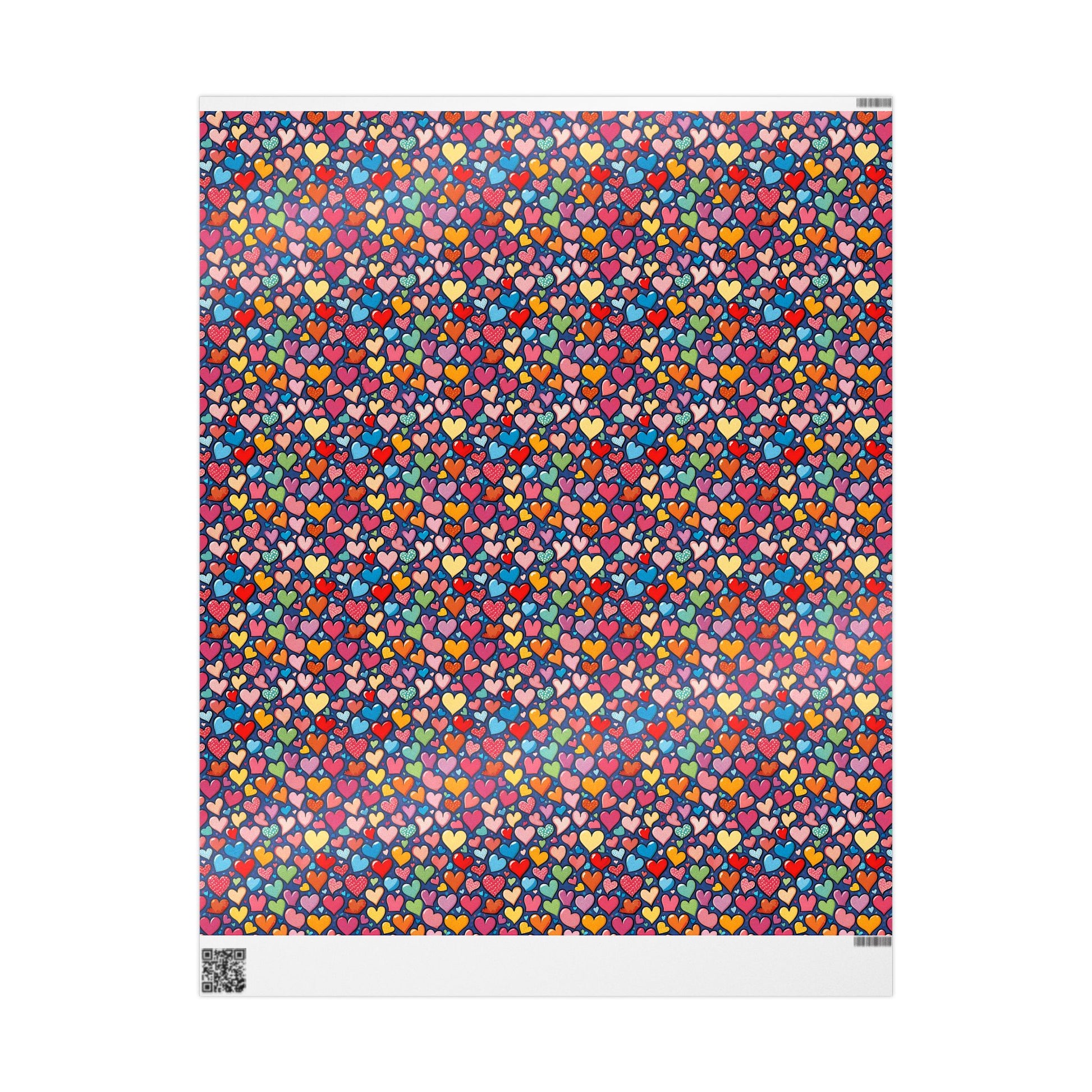 Colorful Heart Wrapping Paper