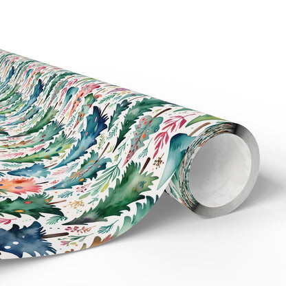 Wrapping Papers - Colorful Christmas Trees