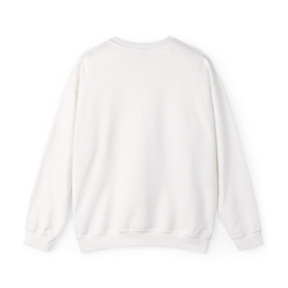 Crewneck Sweatshirt - 'Go Away' Stencil Graphic Cozy Pullover