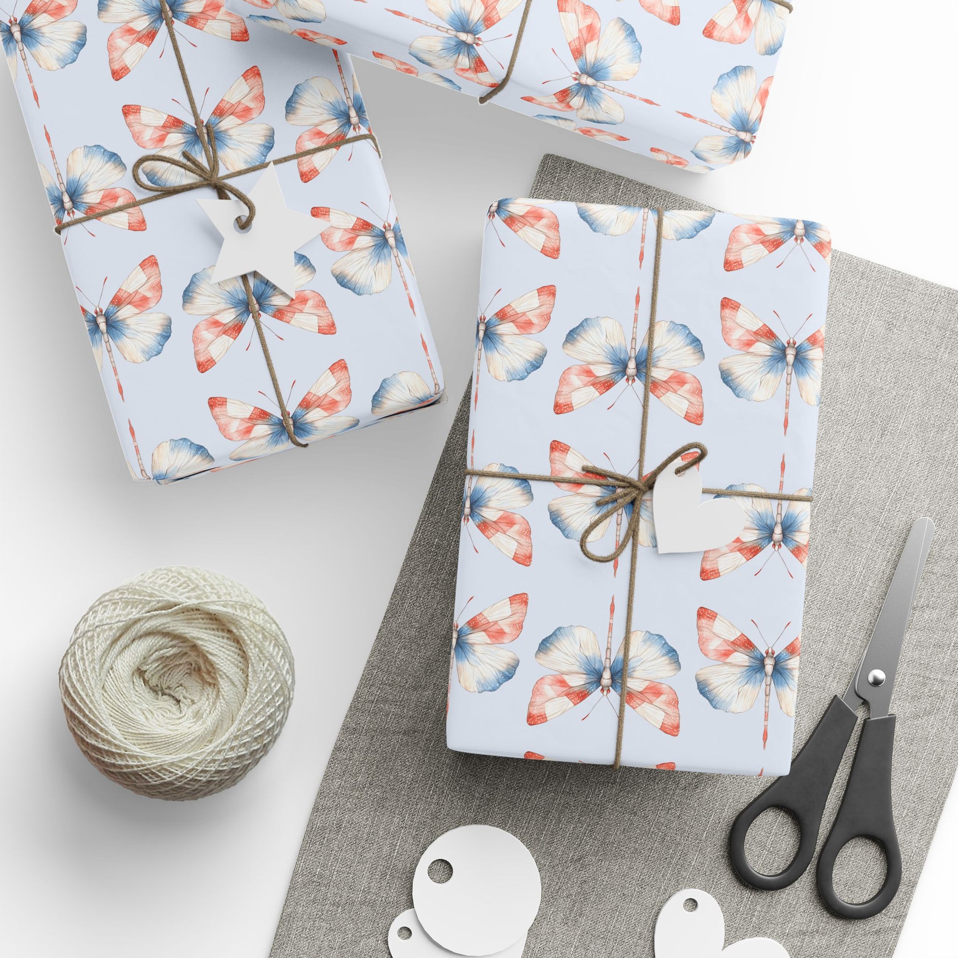 4th of July Firefly Wrapping Paper
