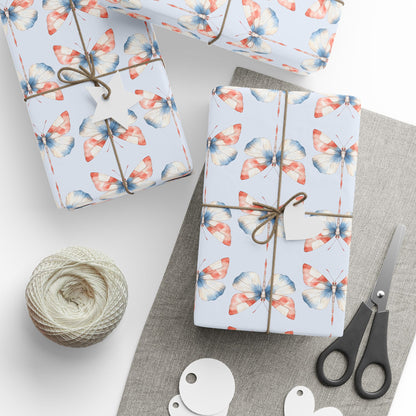 4th of July Firefly Wrapping Paper
