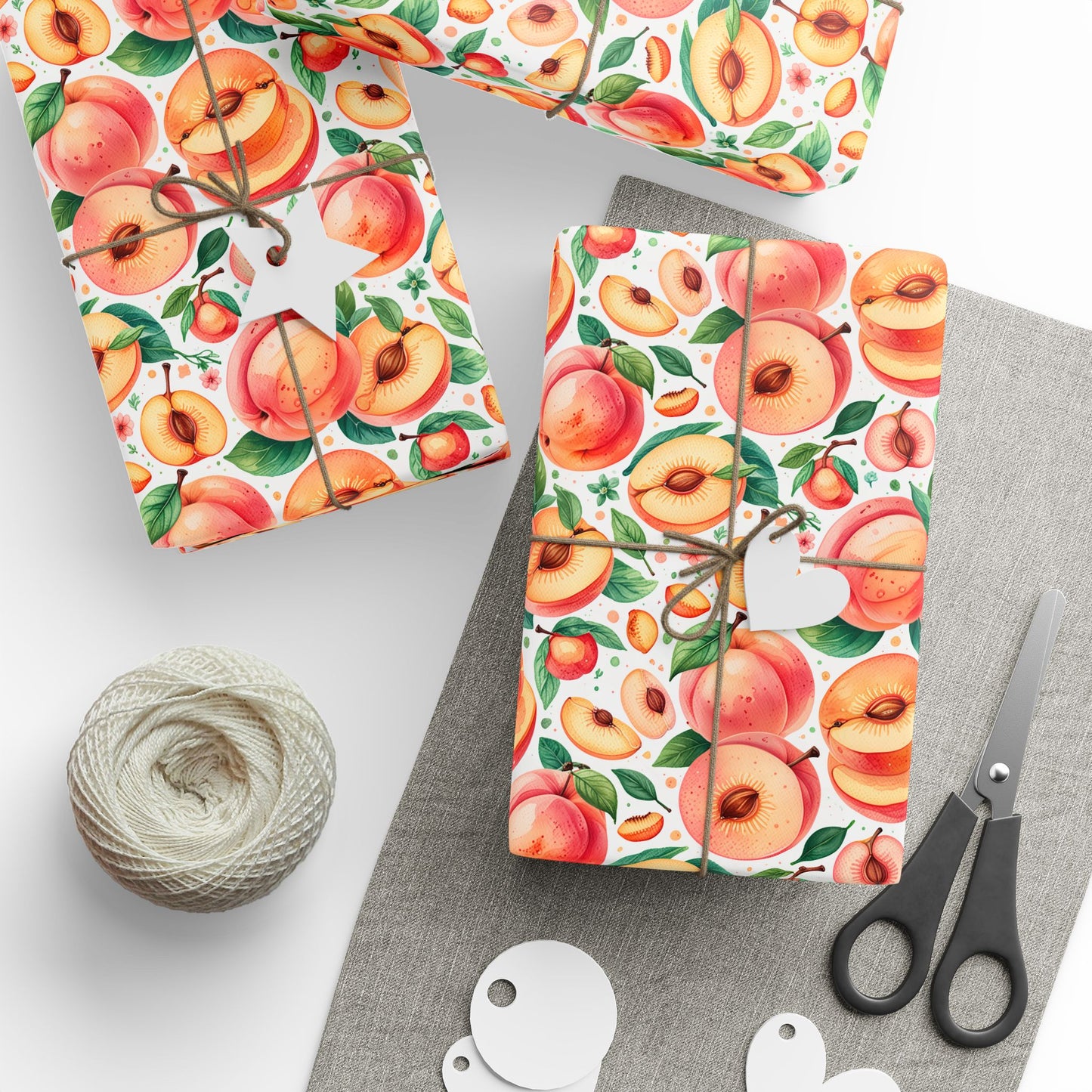 Just Peachy – Fruit - Filled Wrapping Paper