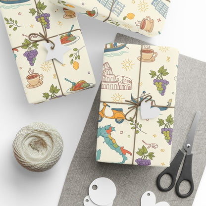 Ciao Bella – Italian Summer Daydream Wrapping Paper