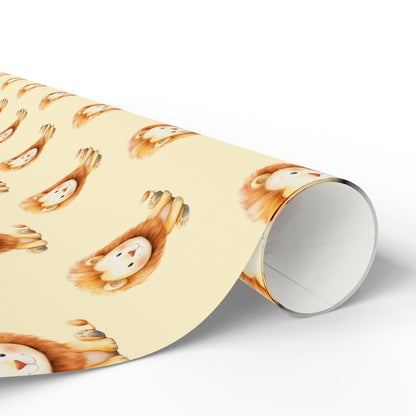 Little Roar – Cute Lion Wrapping Paper