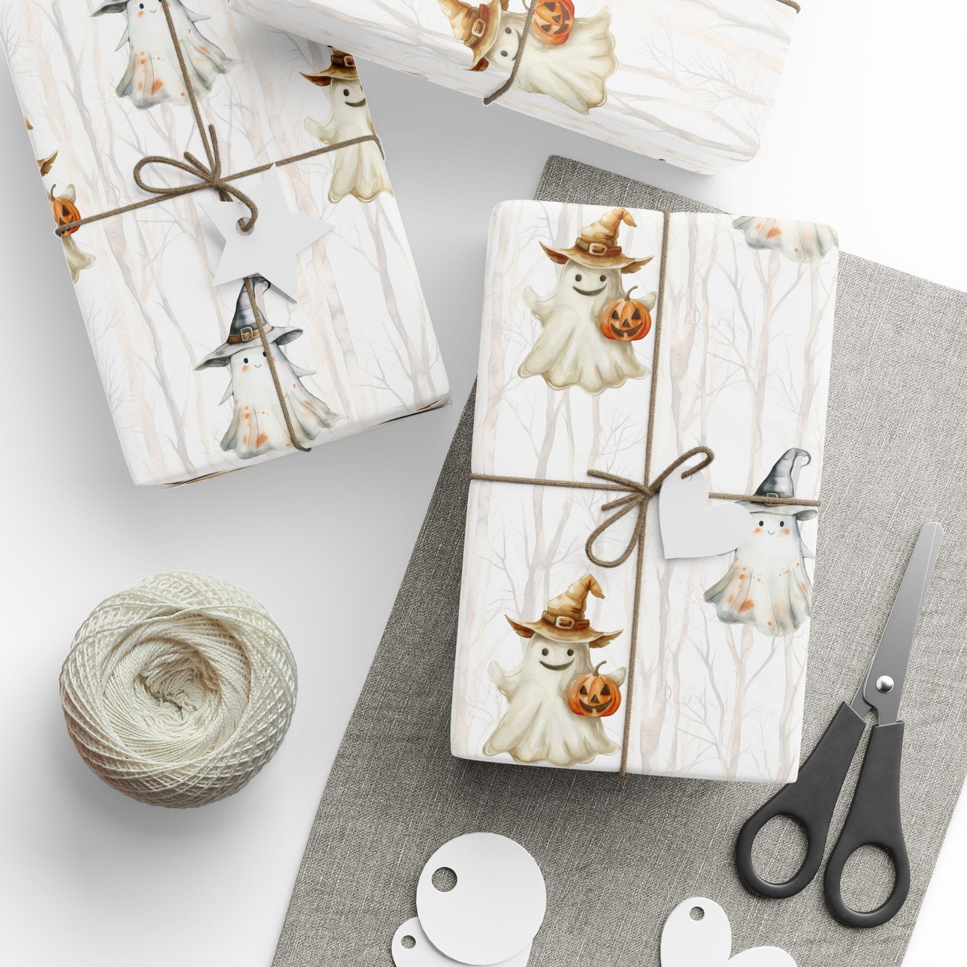 Boo Bois – Haunted & Happy Ghost Wrapping Paper