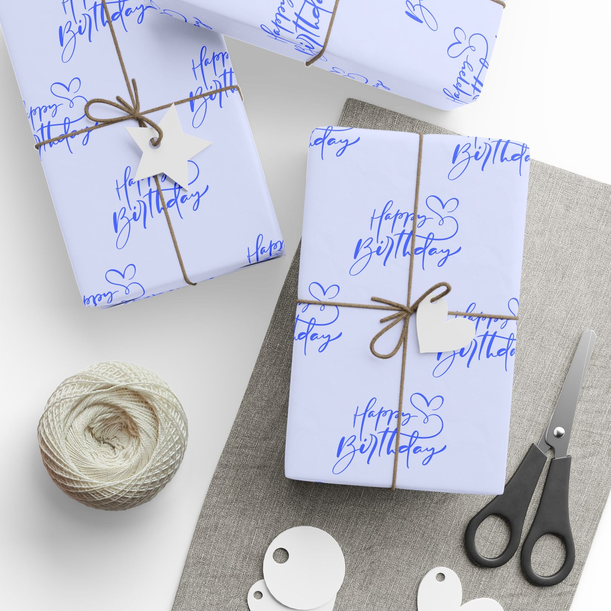 Blue Birthday Brush – Artistic Wrap