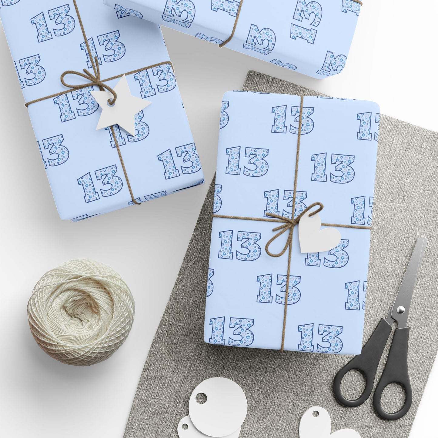 Stylish Wrapping Paper for Bat or Bar Mitzvah