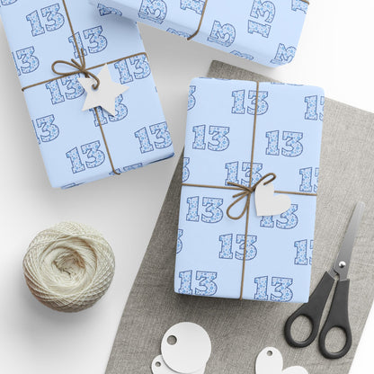 Stylish Wrapping Paper for Bat or Bar Mitzvah