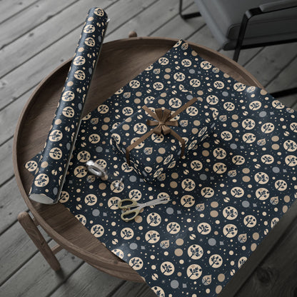 Stellar Stillness – Modern Holiday Wrapping Paper