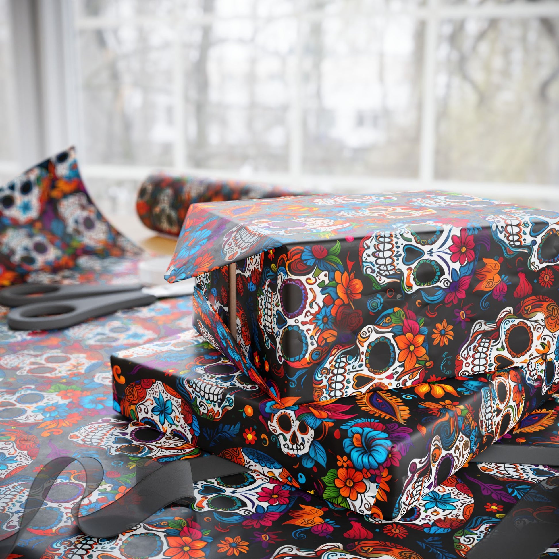 Day of the Dead Gift Wrap