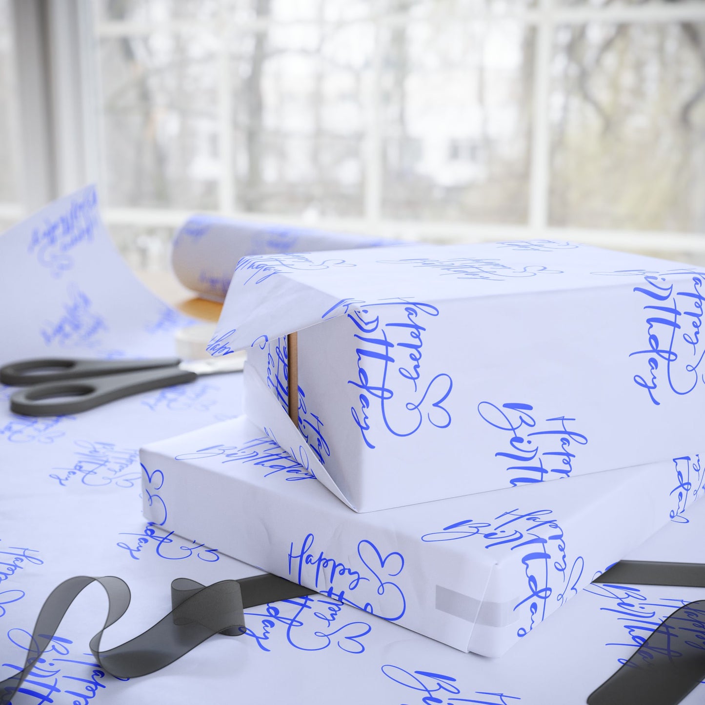 Blue Birthday Brush – Artistic Wrap