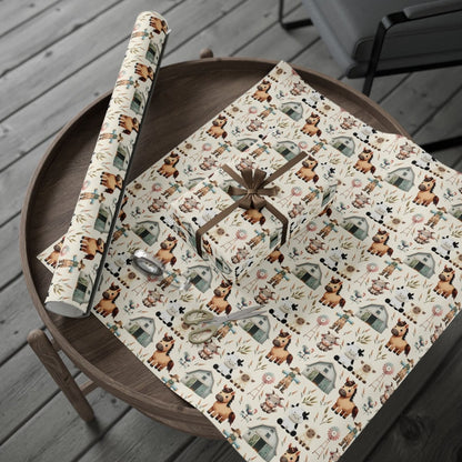 Farmhouse Charm – Rustic Animal Wrap
