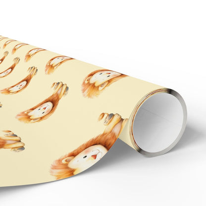 Little Roar – Cute Lion Wrapping Paper