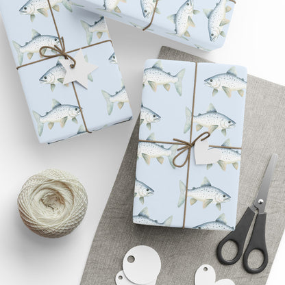 Whimsical Fish Wrapping Paper