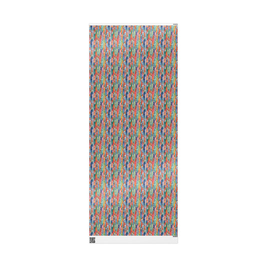 Abstract Cityscape Wrapping Papers