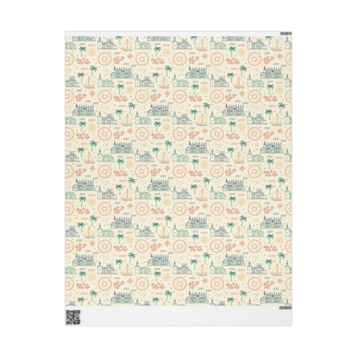 Mediterranean Mood – Coastal Escape Wrapping Paper