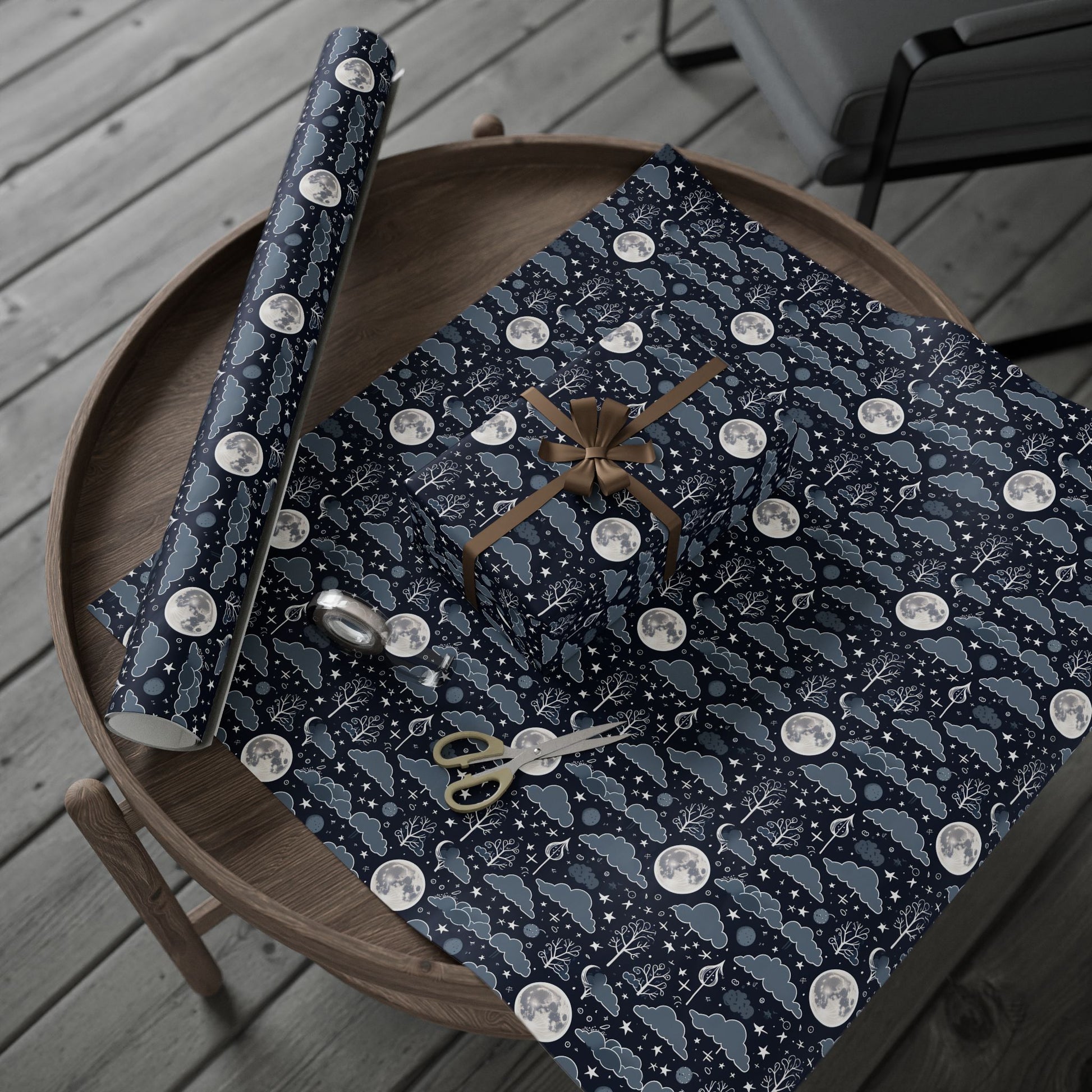 Celestial Woodland Sky Gift Wrap