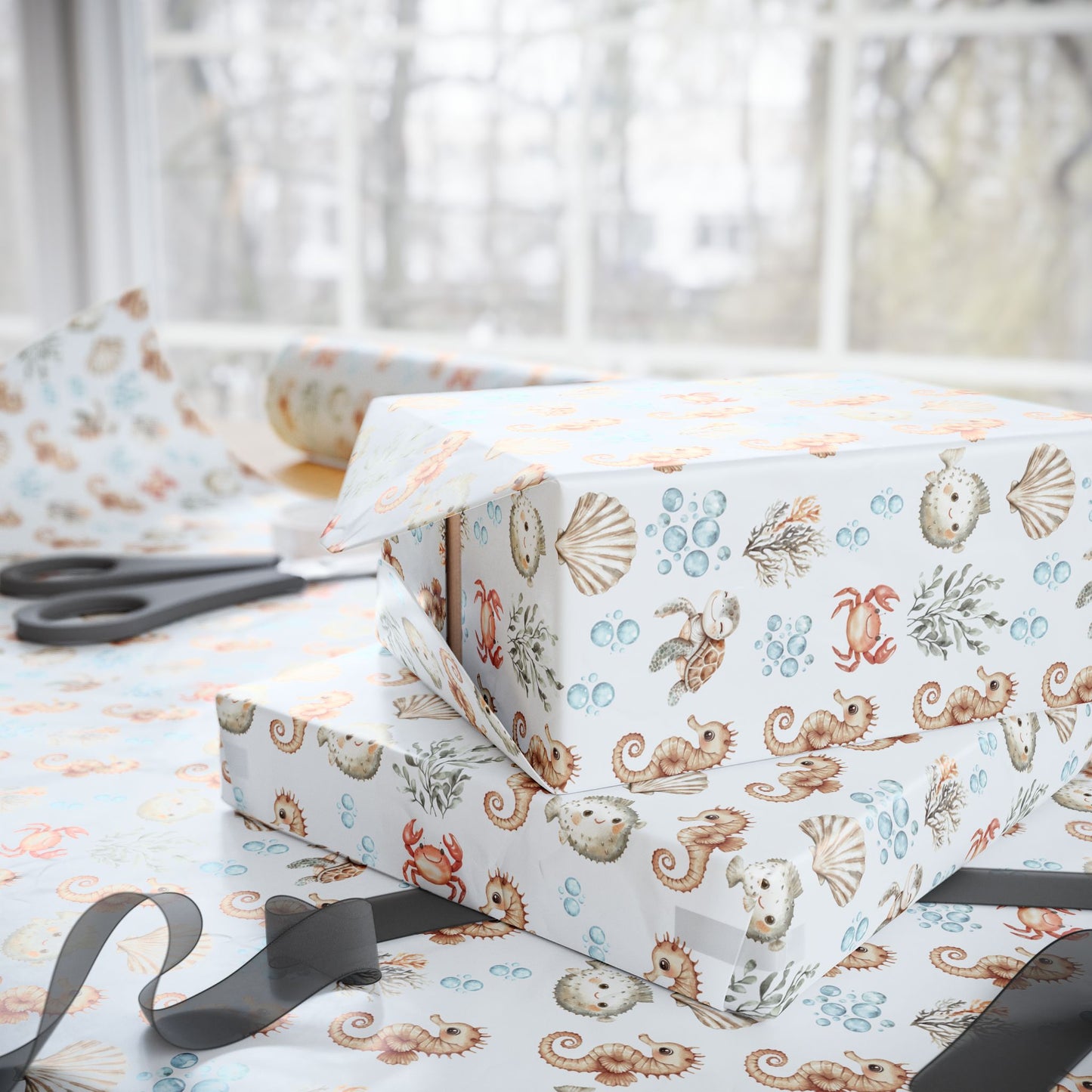 Ocean - Themed Wrapping Paper