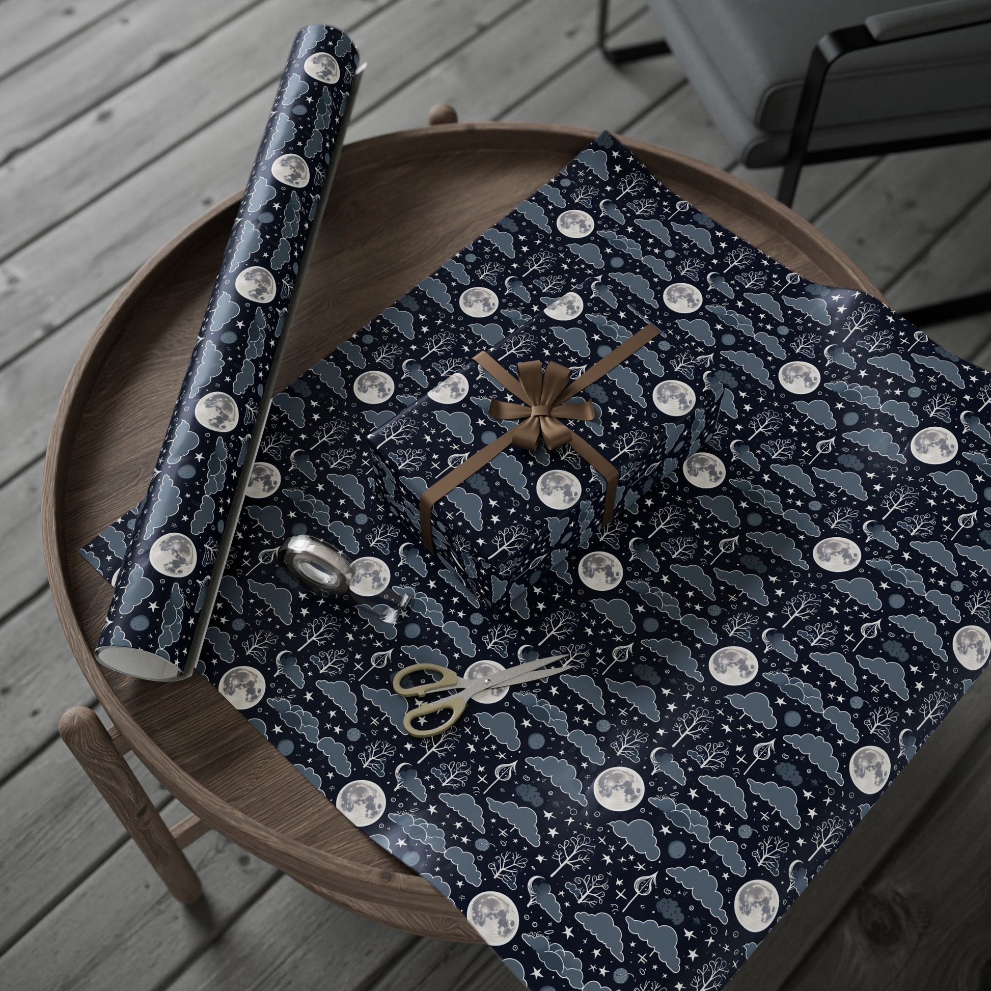 Celestial Woodland Sky Gift Wrap