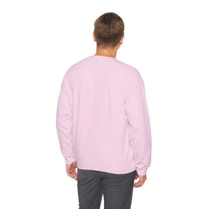 Crewneck Sweatshirt - 'Go Away' Stencil Graphic Cozy Pullover