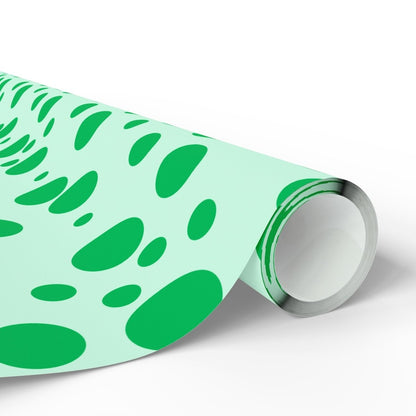 Green Dots – Festive Polka Wrap