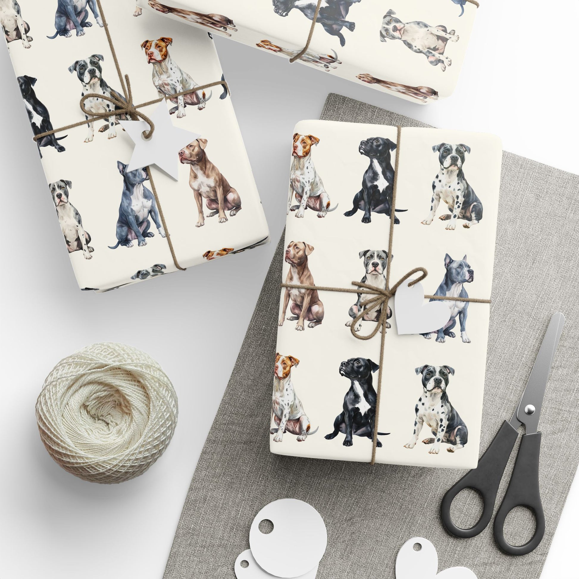 Pitbull Wrapping Paper Roll