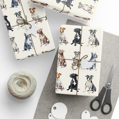 Pitbull Wrapping Paper Roll