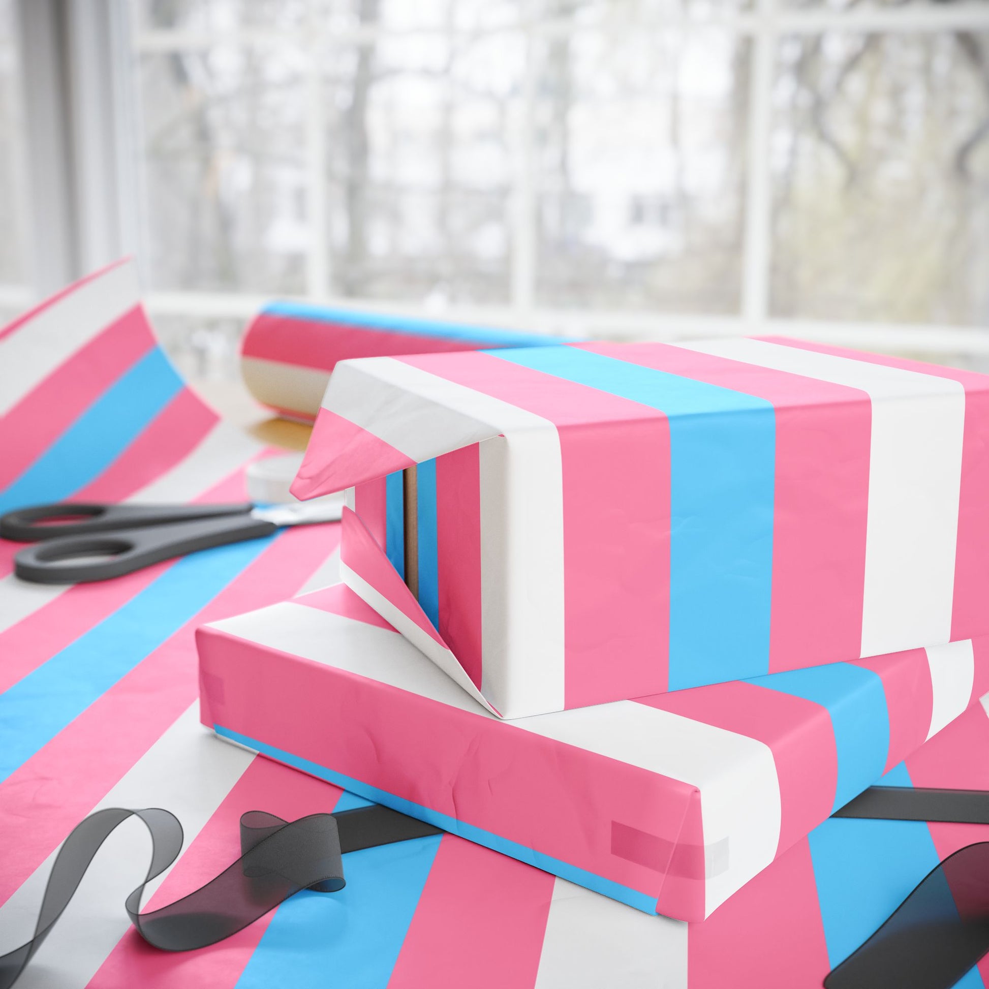 Transgender Pride, LGBTQ+ gift wrap