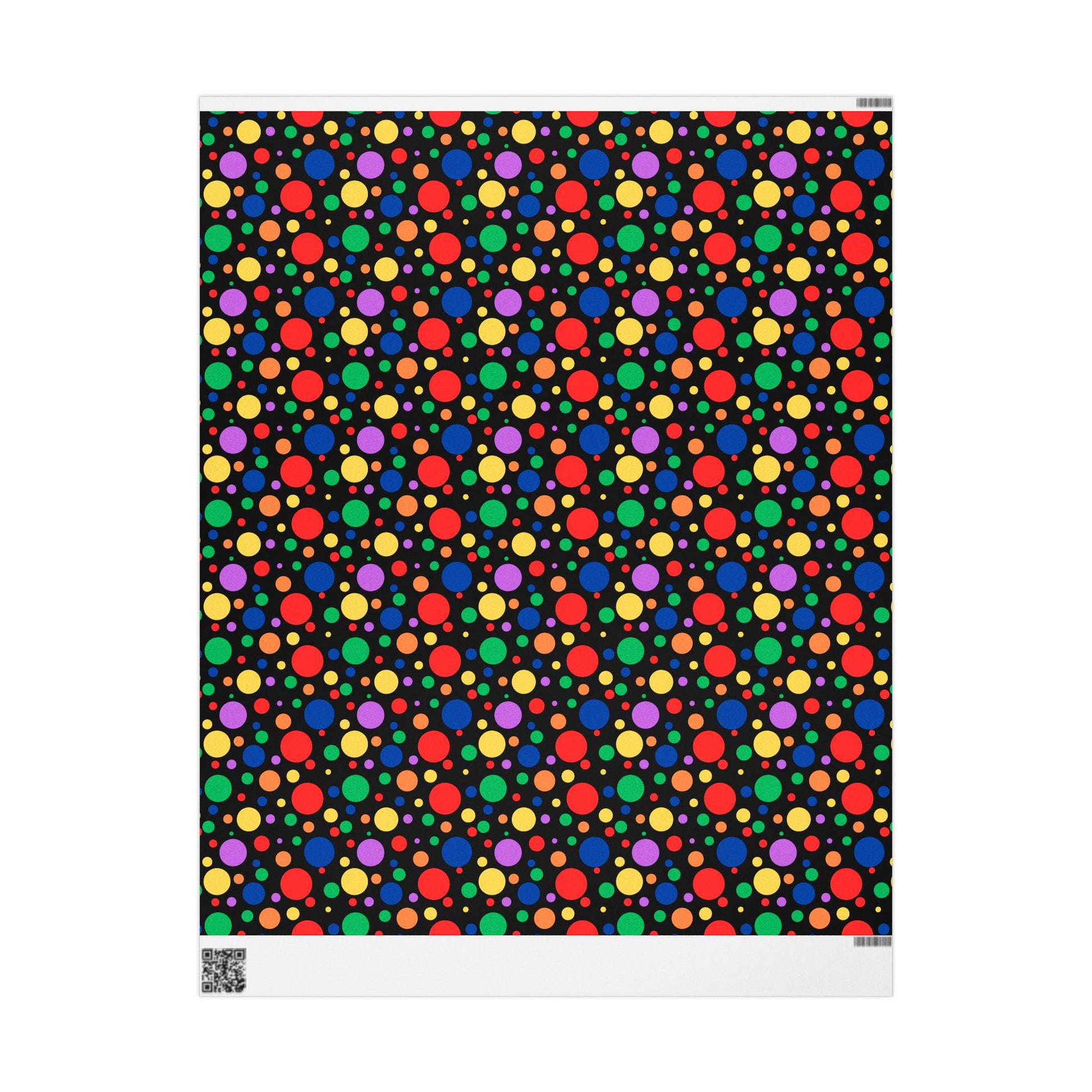 Colorful Polka Dot Wrapping Papers, Fun Gift Wrap for Birthdays, Parties, Celebrations, Events, Holidays, Arts and Crafts