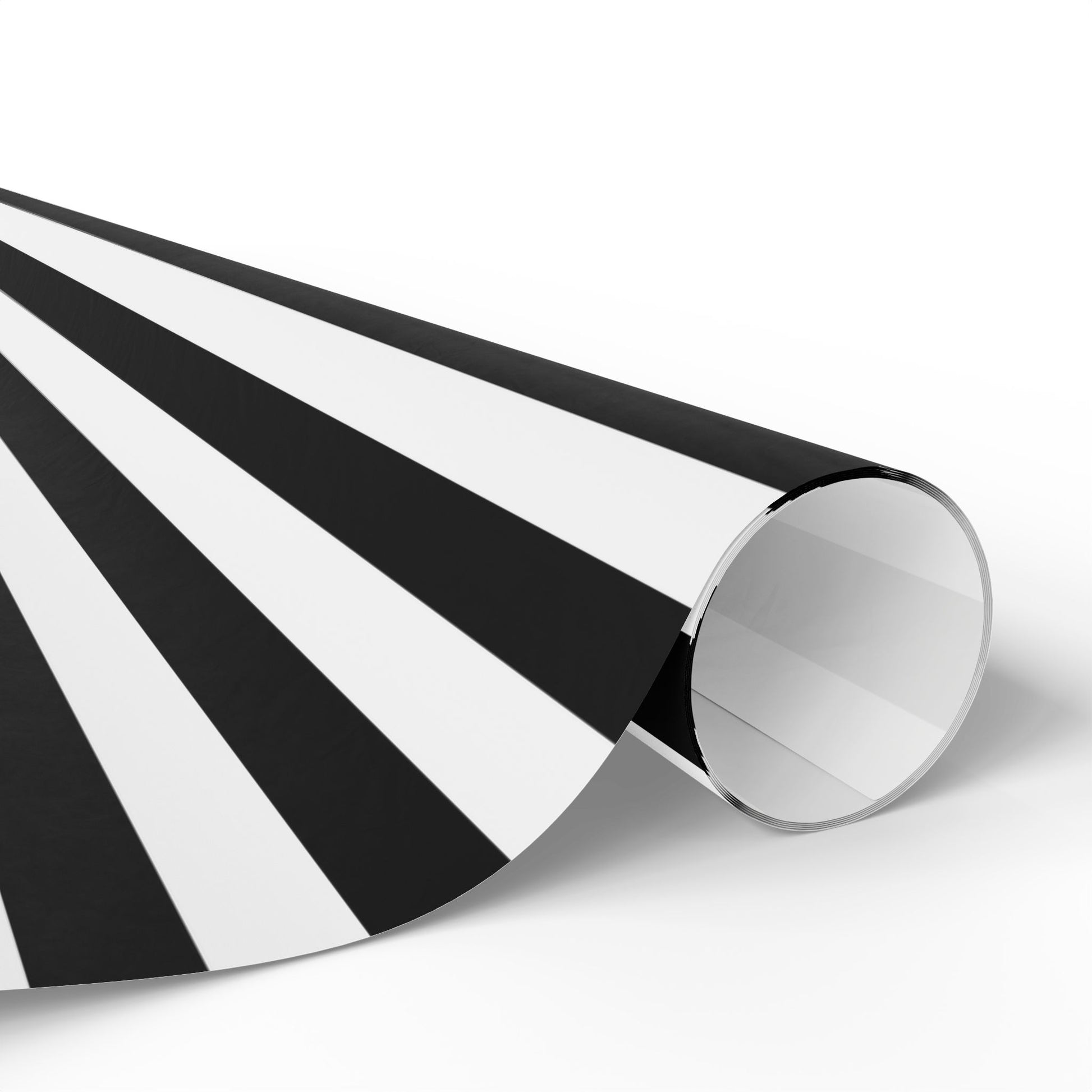 Black & White Stripes – Minimalist Wrap