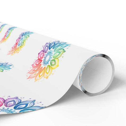 Vibrant Rainbow Gift Wrap