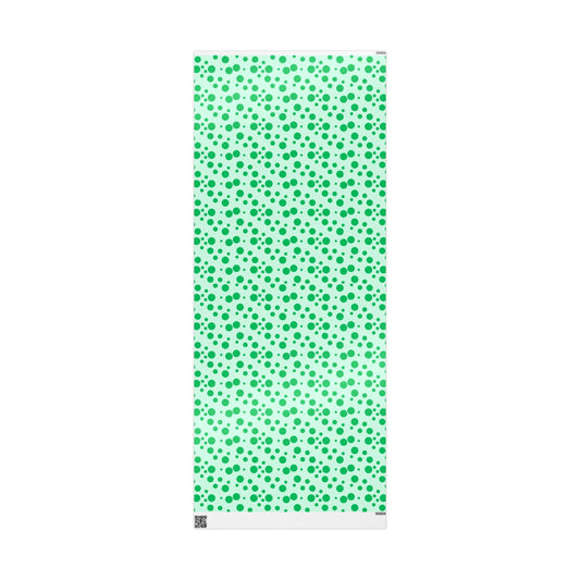 Green Dots – Festive Polka Wrap