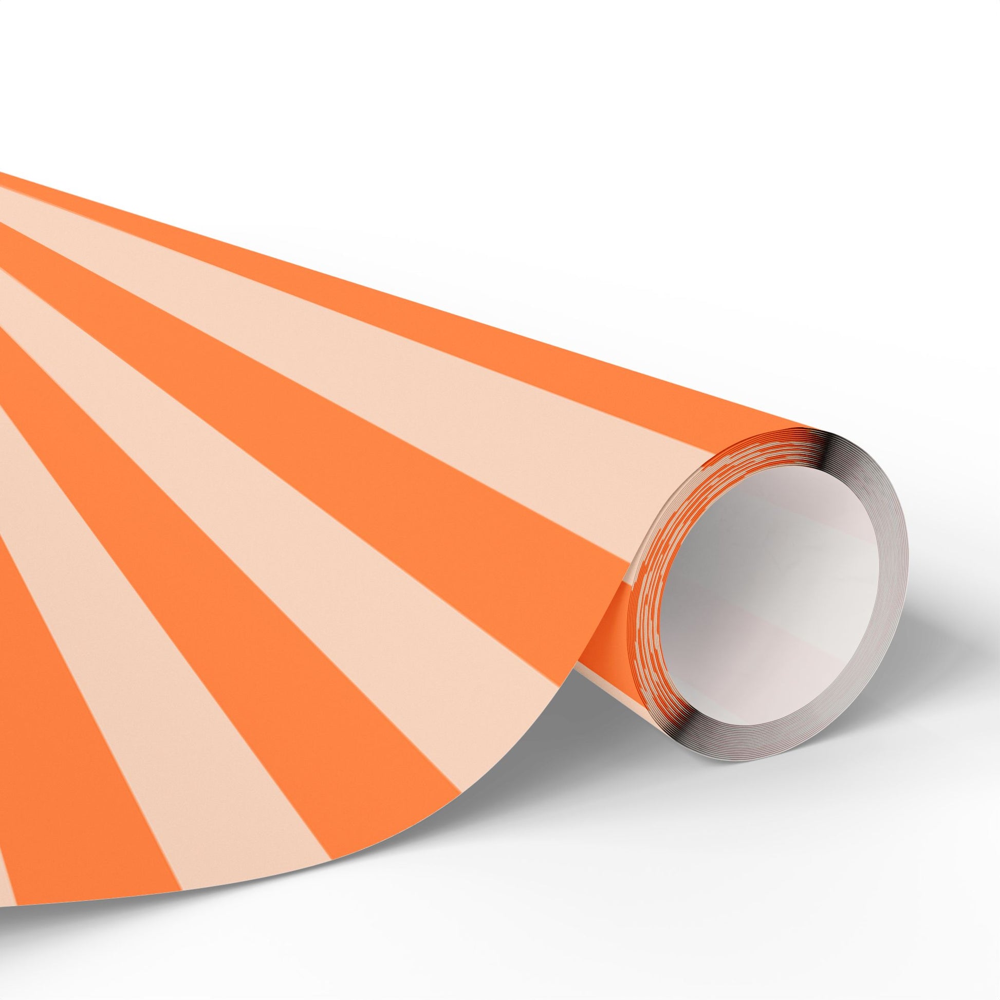 Chic Orange Stripes – Modern Wrap