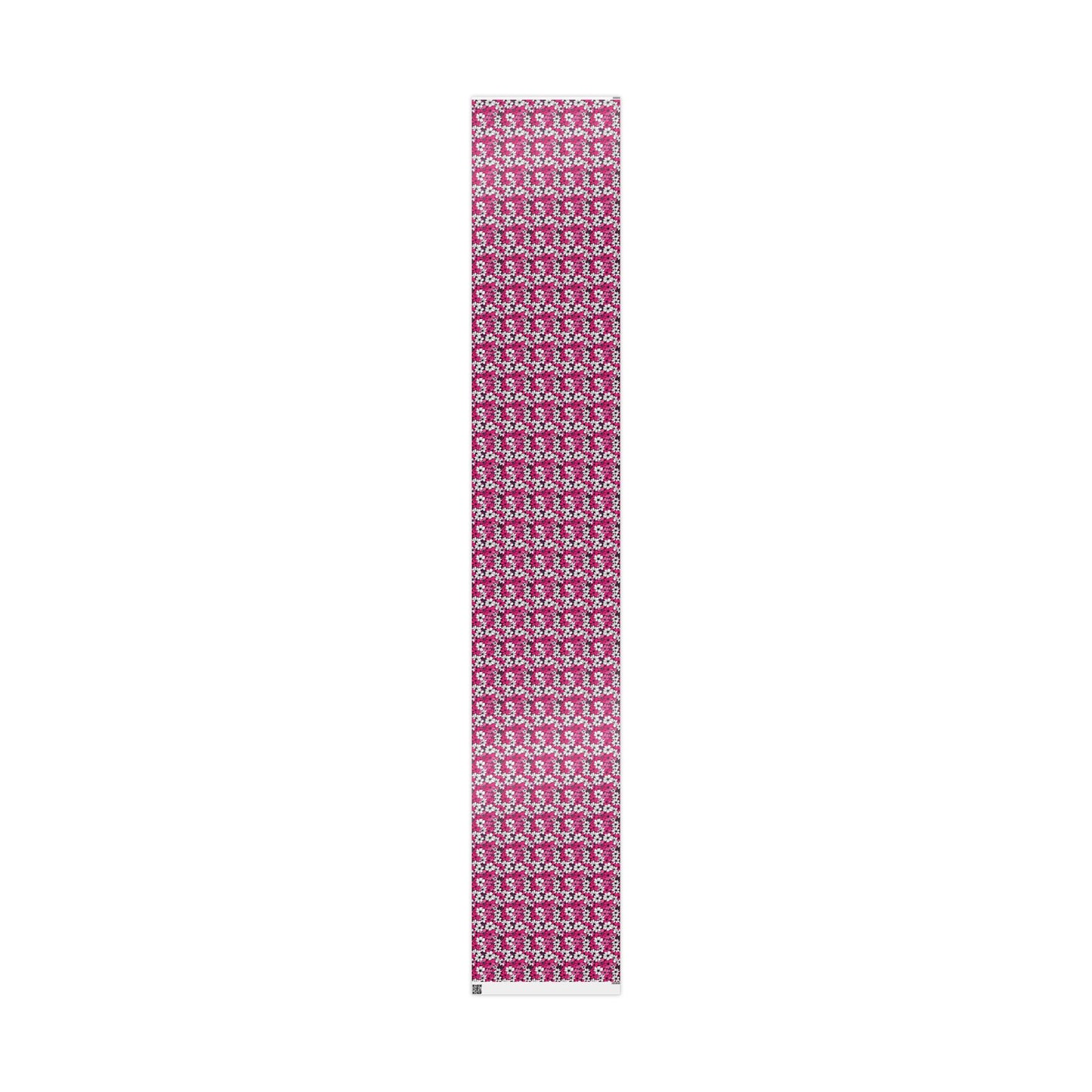 Pink & White Floral Wrapping Paper