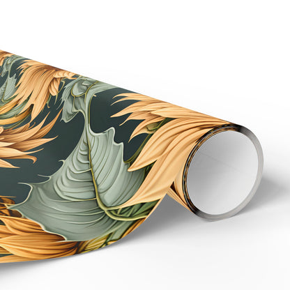 Brighten Up Your Gifts with Sunflower Wrapping Paper