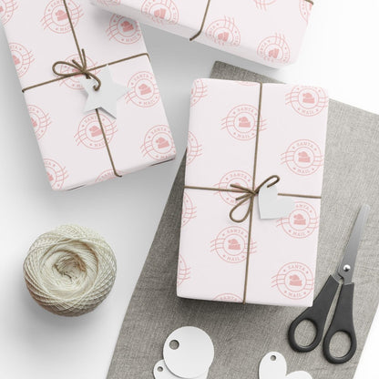 Santa Mail – Handwritten Letter Wrapping Paper