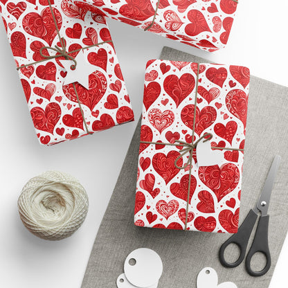 Valentines Day Wrapping Paper