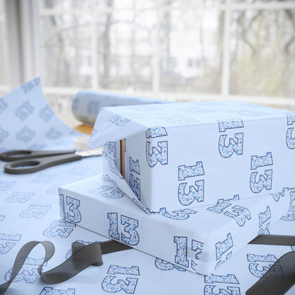 Stylish Wrapping Paper for Bat or Bar Mitzvah