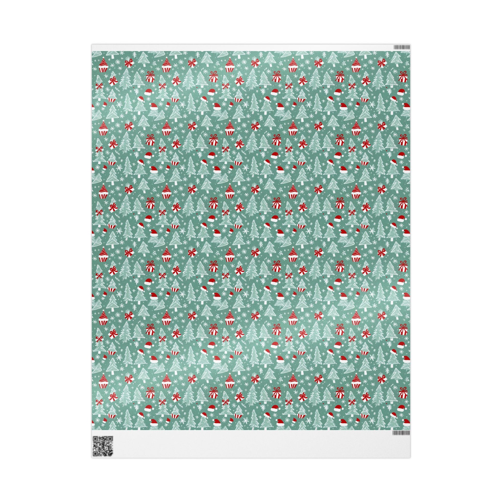 Jolly Sketchmas – Whimsical Winter Wrapping Paper