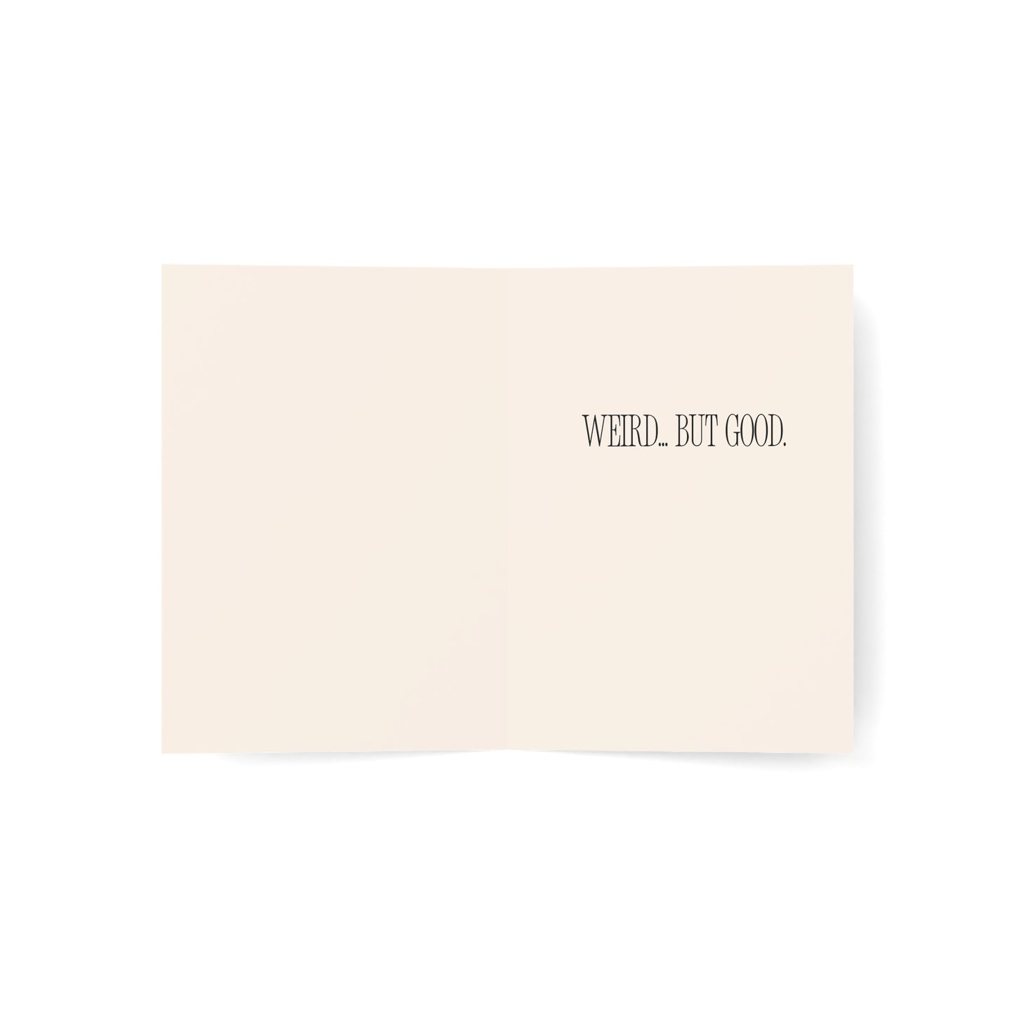 You're a Bloody Good Egg Greeting Card | Weird... but good. | Thank You Card